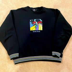 Teddy Fresh X MARVEL THOR RAINBOW BRIDGE CREWNECK unisex Medium